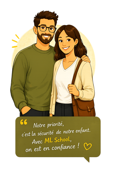 Les parents, couple bienveillant